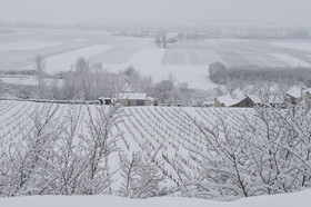 neige en Touraine